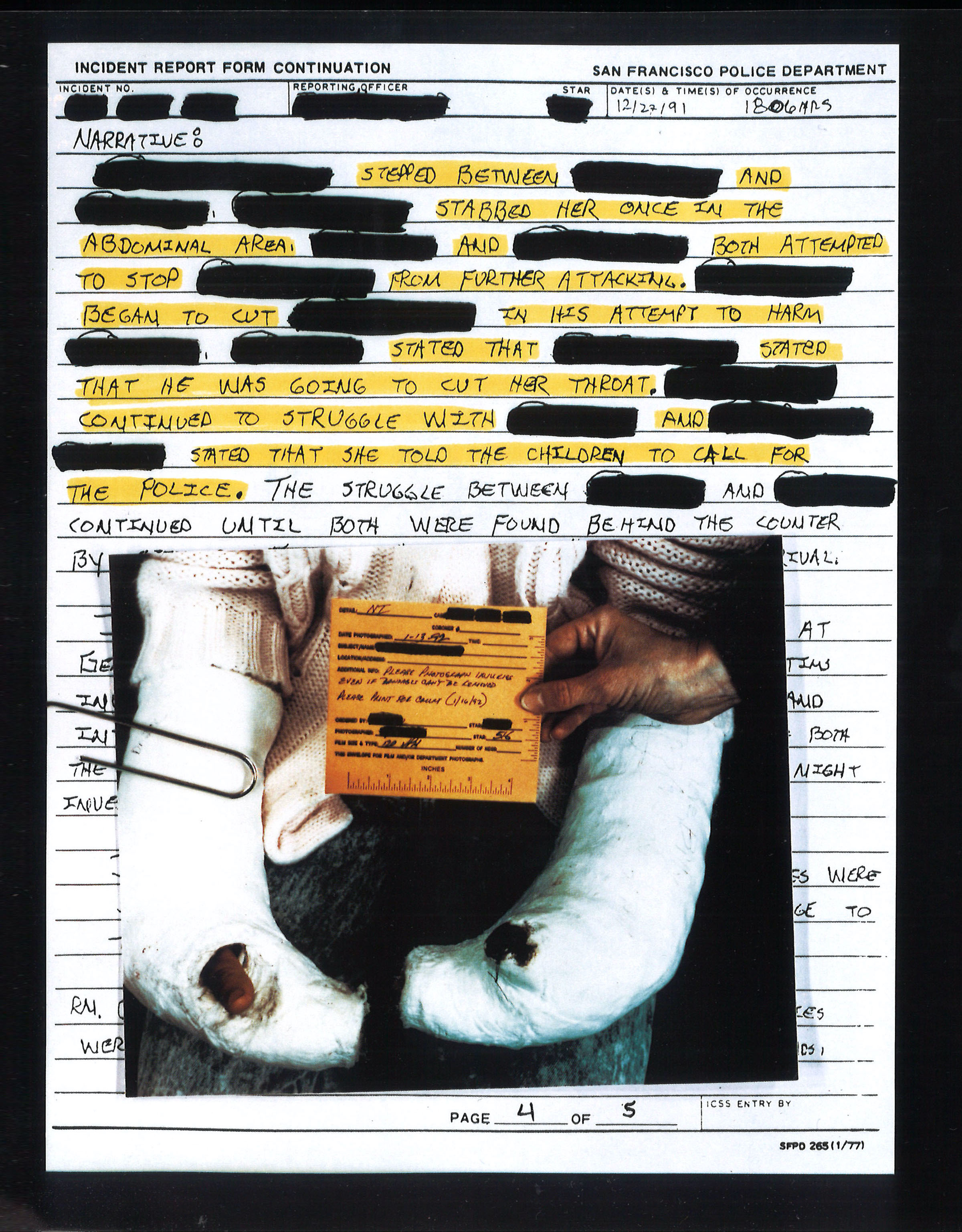Susan Meiselas, <em>Archives of Abuse</em>, in <em>Grand Street</em> no. 66 (Fall 1998), Secrets